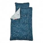  Posteljnina Done by Deer  Sleepy Blue